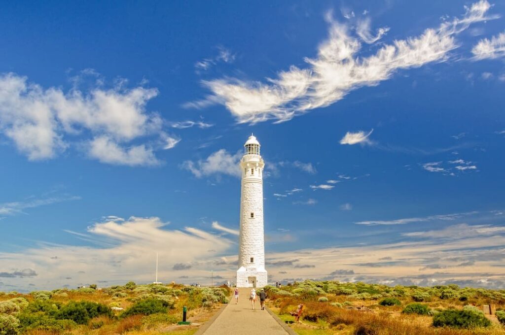 Cape Leeuwin Lighthouse and the path that leads to it